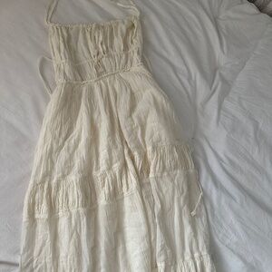 FREE PEOPLE TAKING SIDES MAXI DRESS